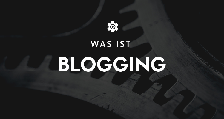 What is blogging