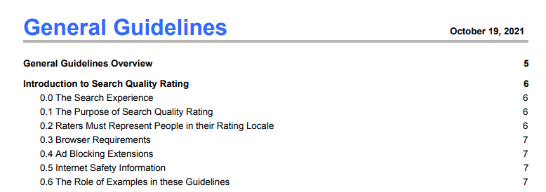 google quality rater guidelines 2020 pdf
