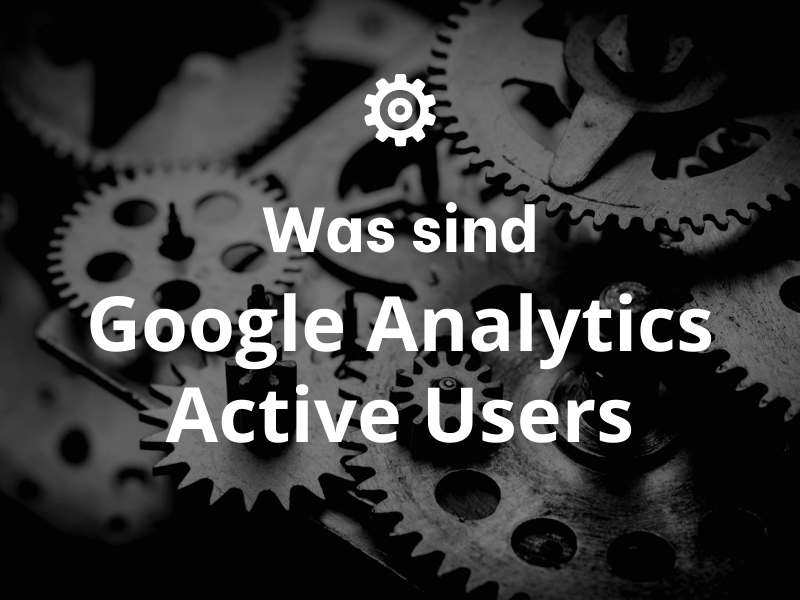 Google Analytics Active Users