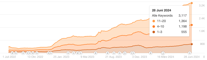 fejn keyword rankings after