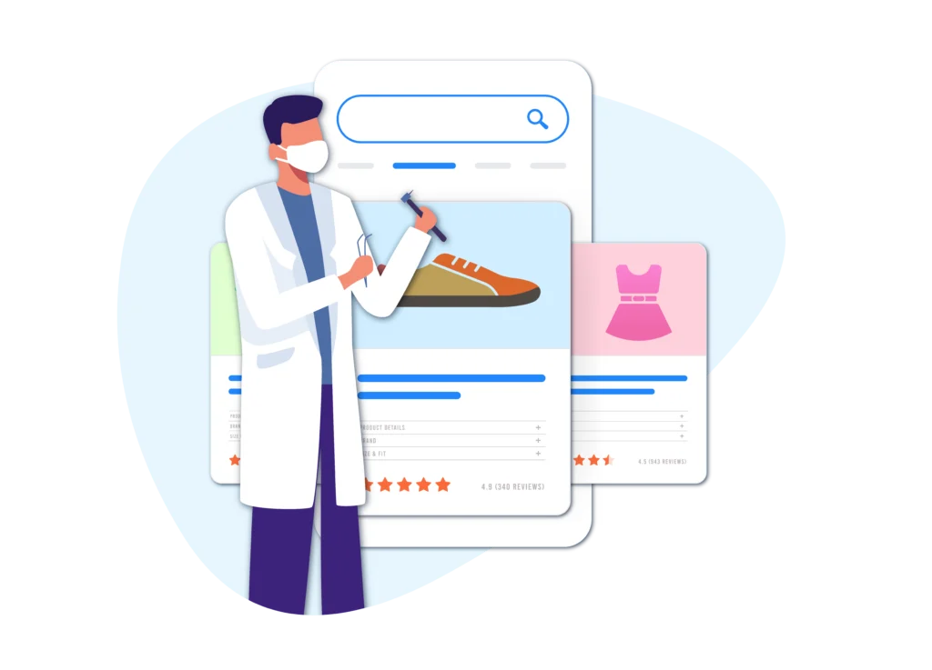 SEO, Google My Business & Zahnärzte - Illustration