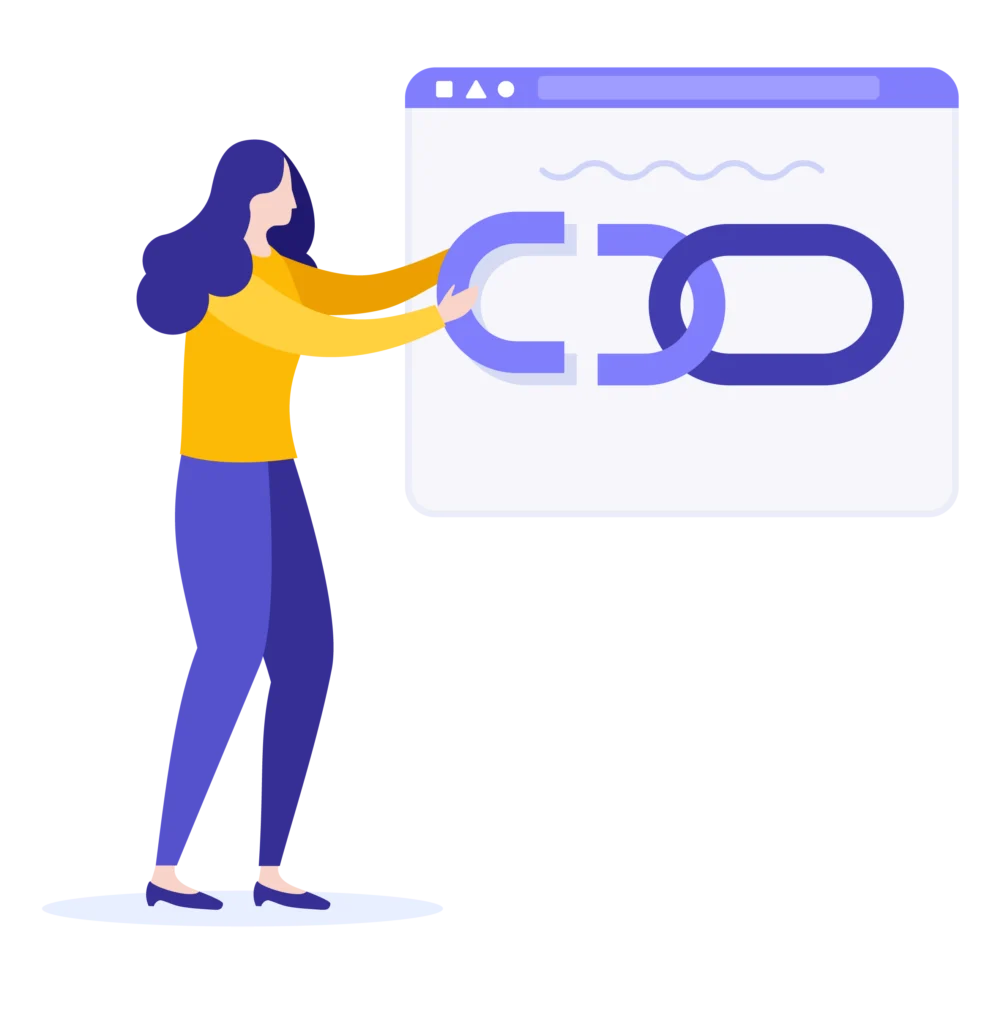 Link Building - Illustration